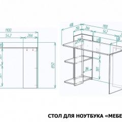 Стол письменный Мебелеф-1 | фото 7