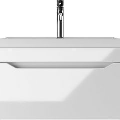 Тумба подвесная под умывальник "UNIT 80" Ева с одним ящиком В1 Айсберг (DA5903T) | фото 3