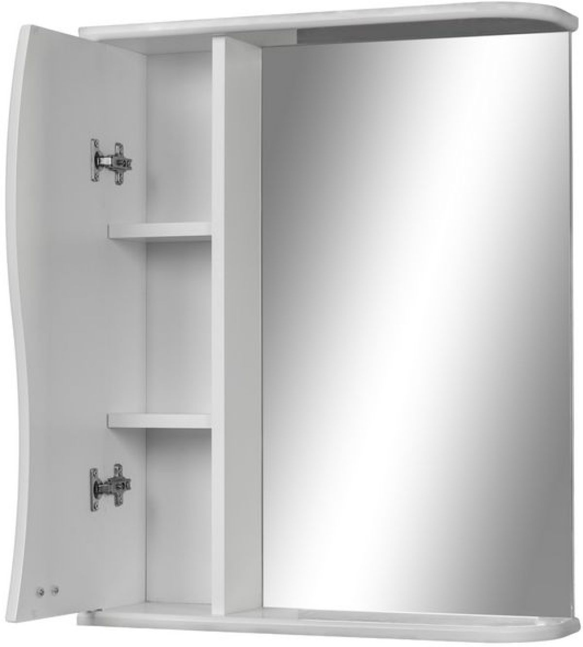 Шкаф-зеркало Волна 55 левый АЙСБЕРГ (DA1044HZ) | фото 2