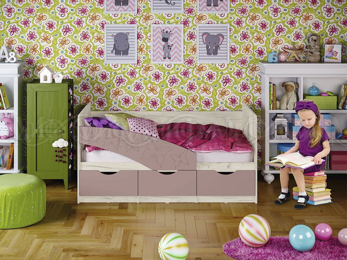 БАБОЧКИ Кровать 1600 | фото 10