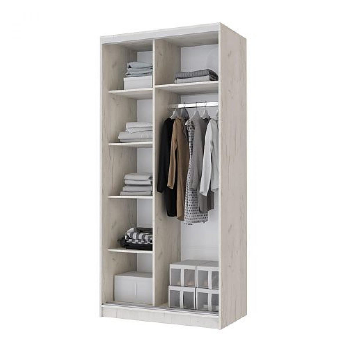 Шкаф-купе Неаполь 1,0 с зеркалом | фото 2