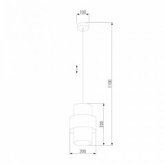 Подвесной светильник TK Lighting Calisto 849 Calisto | фото 3