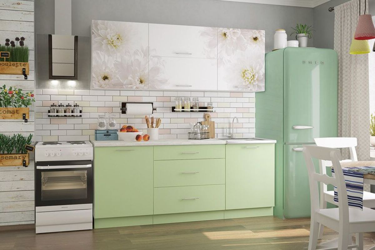 Кухонный гарнитур Флоренс Грин (1600) | фото 2