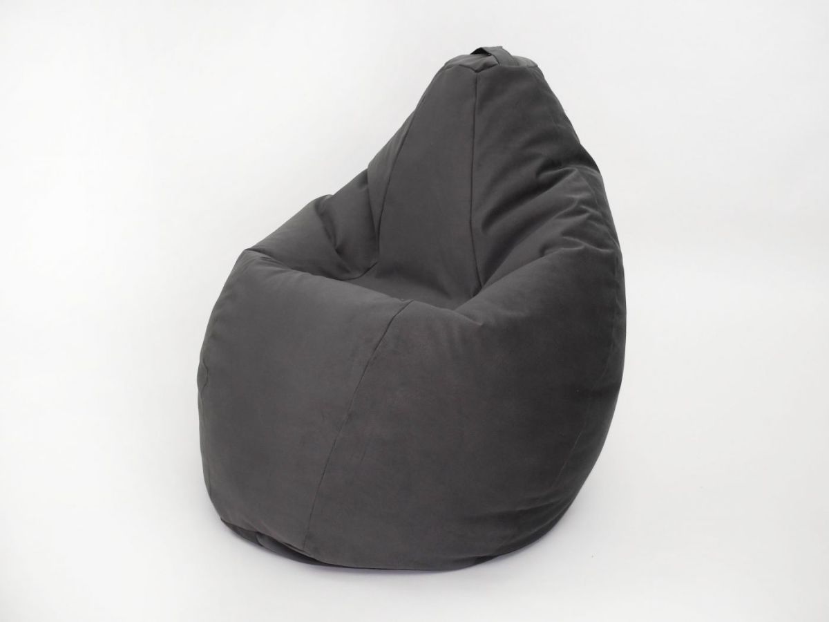 Кресло-мешок Груша Среднее (750*1200) Велюр "Однотон" | фото 2