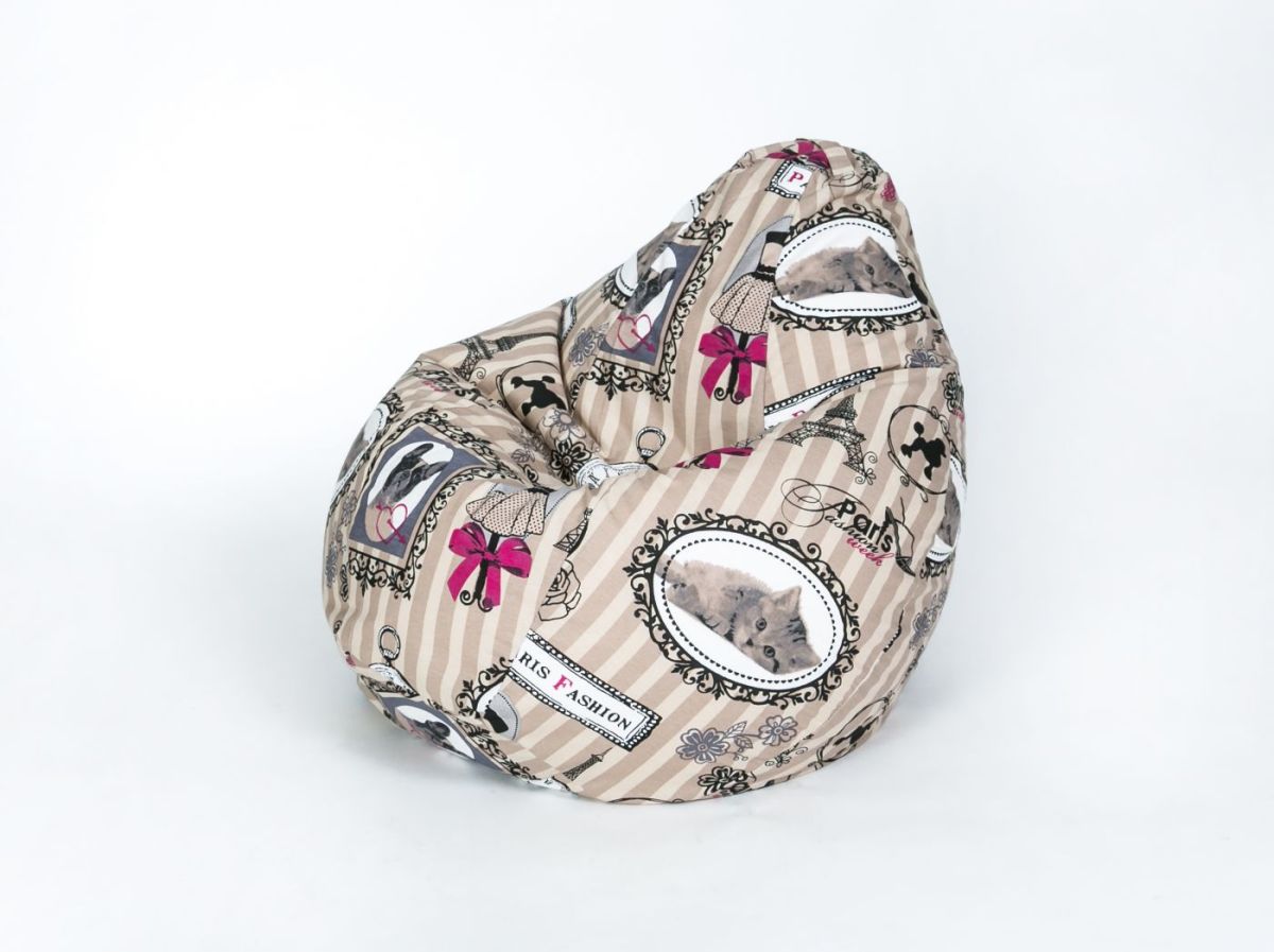 Кресло-мешок Груша Среднее (750*1200) Серия "Жаккард" 1 | фото 5