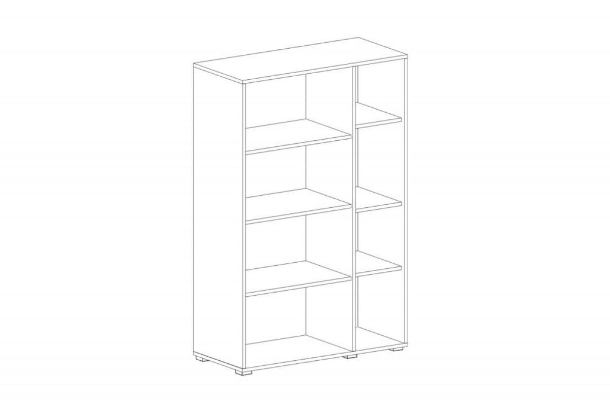 НИЦЦА Гостиная Шкаф-витрина 2 дв | фото 2