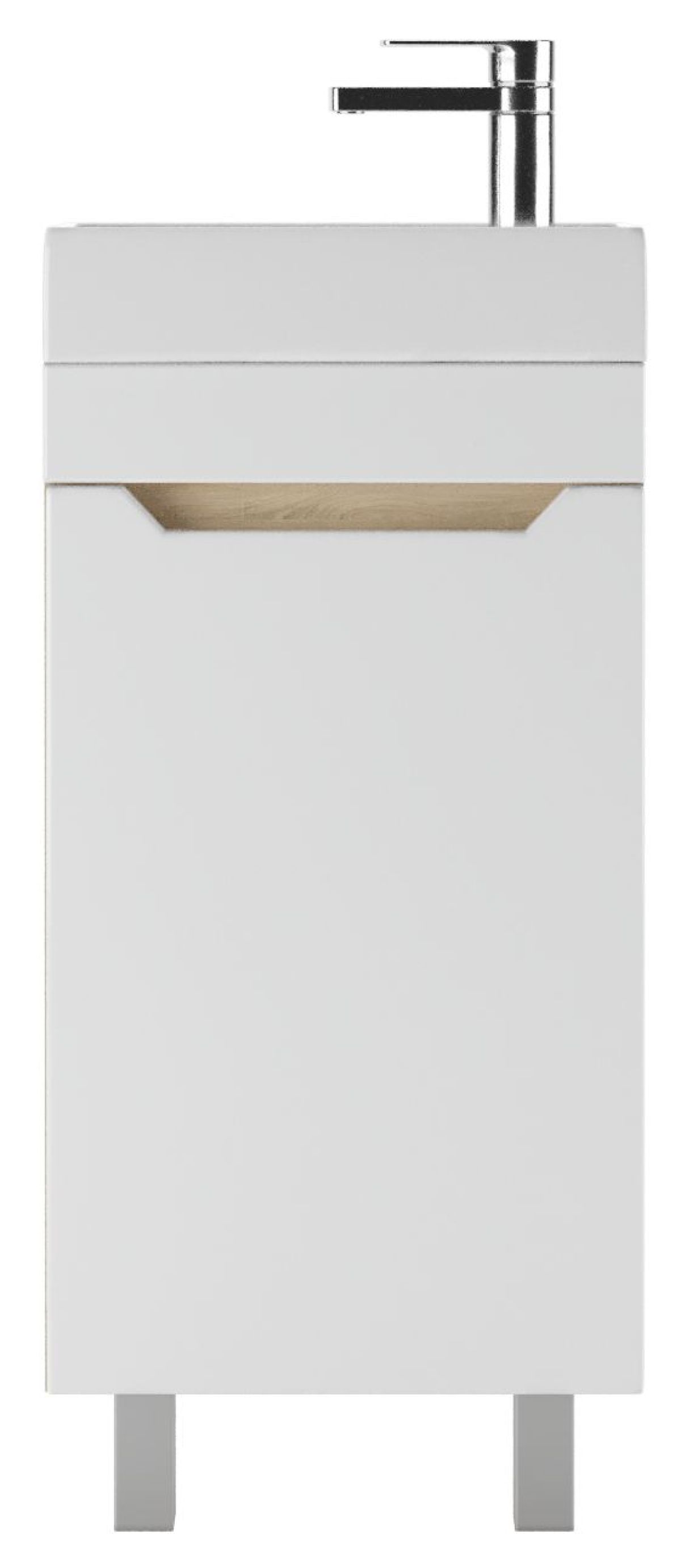 Тумба под умывальник "Енисей 40" Мечта Дуб сонома без ящика АЙСБЕРГ (DM2311T) | фото 4