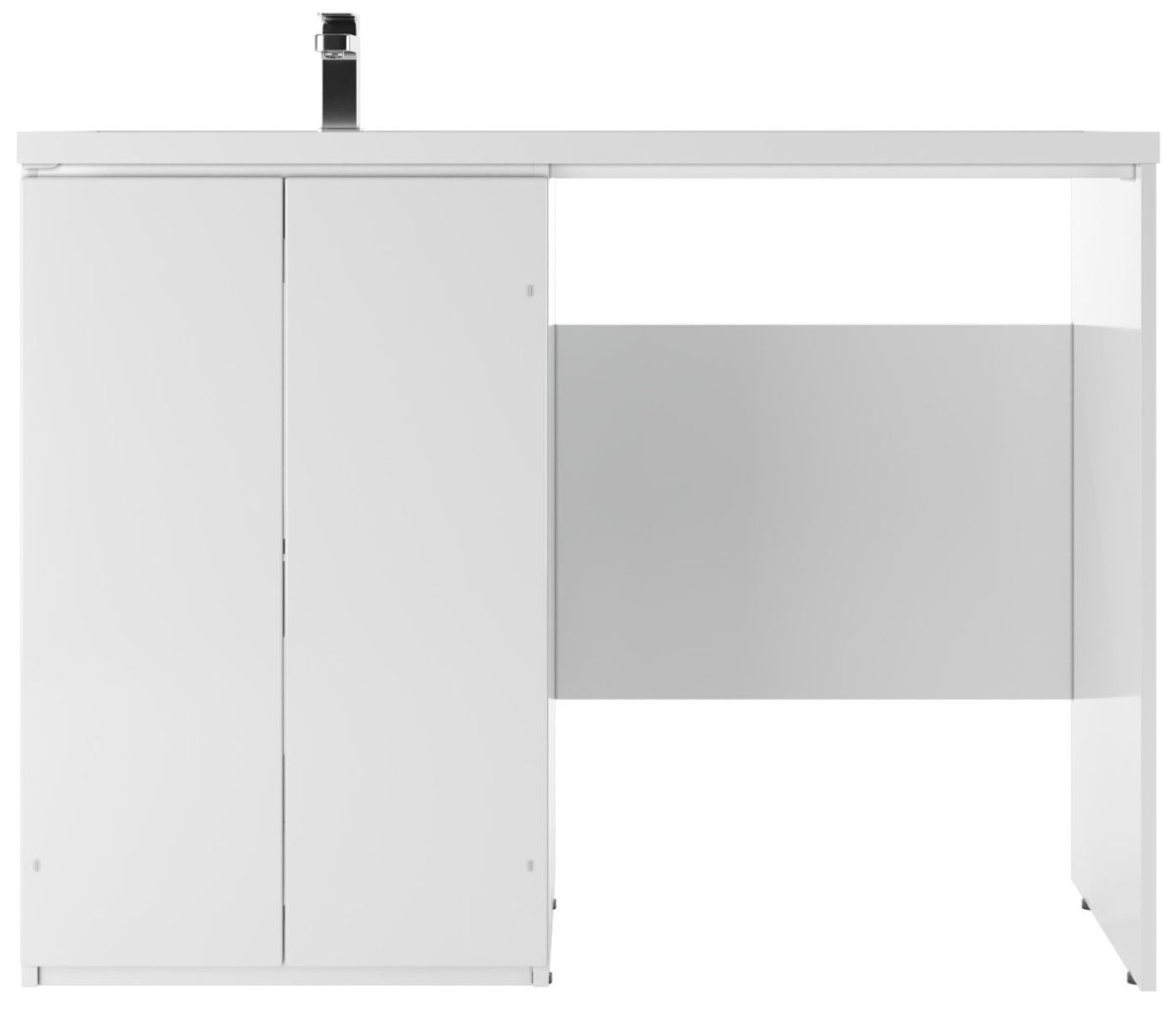 Тумба под умывальник "Magenta 120 лев/прав Норма" без ящика АЙСБЕРГ (DA1659T) | фото 4