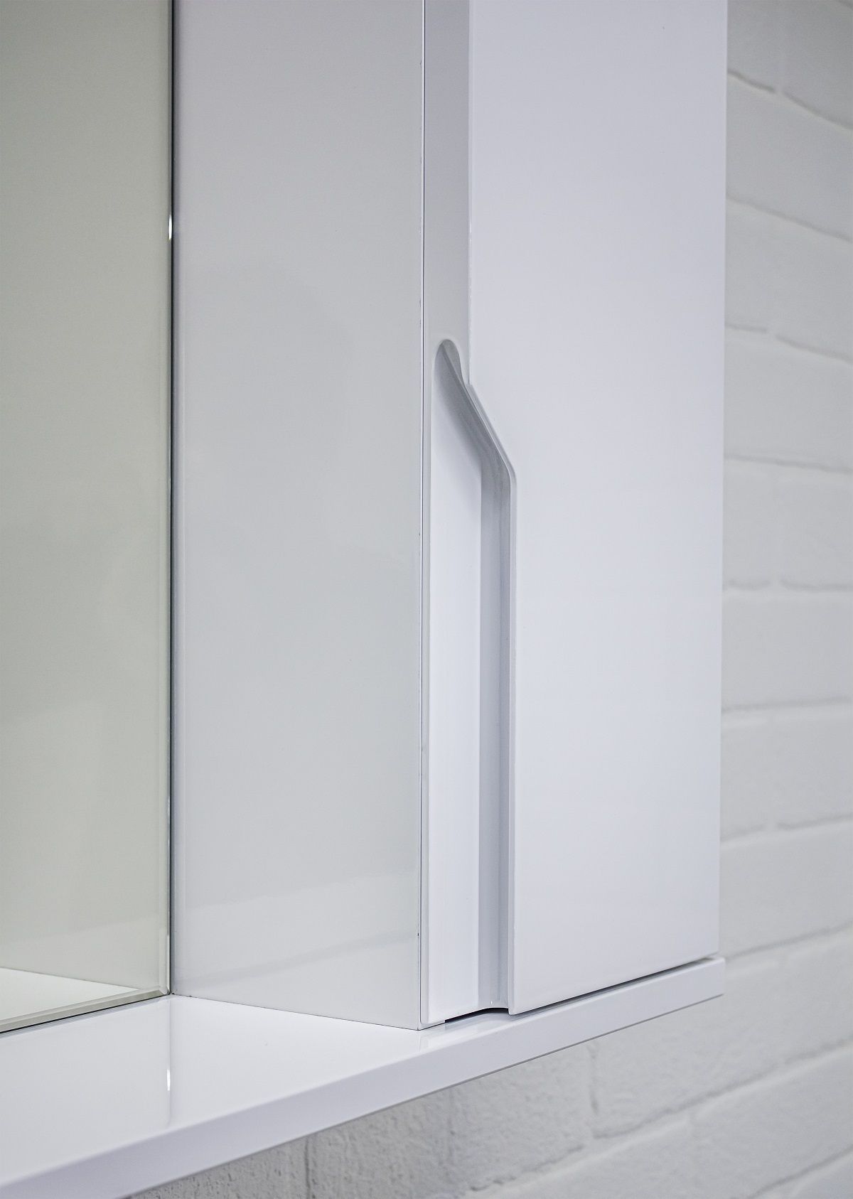 Шкаф-зеркало Optima 65 Эл. правый глянец Домино (DO1907HZ) | фото 11