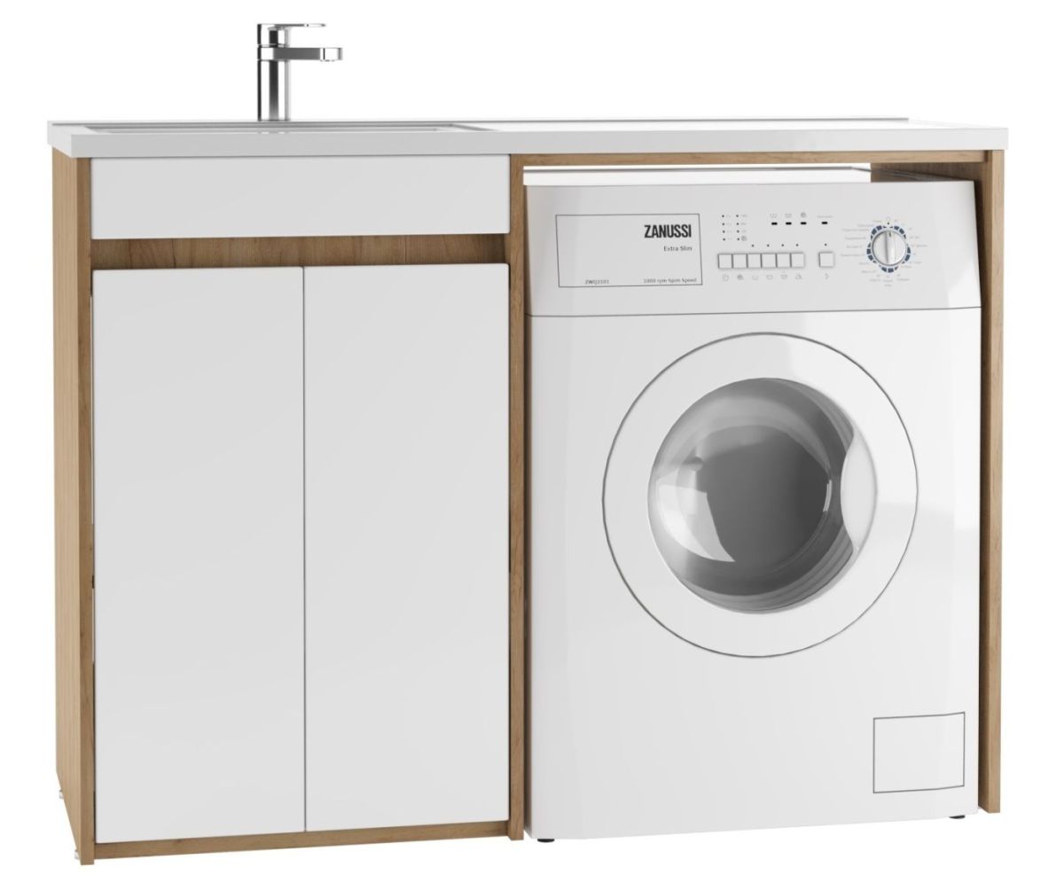 Тумба под умывальник "Magenta 120" лев/прав без ящика Домино (DD4213T) | фото 5