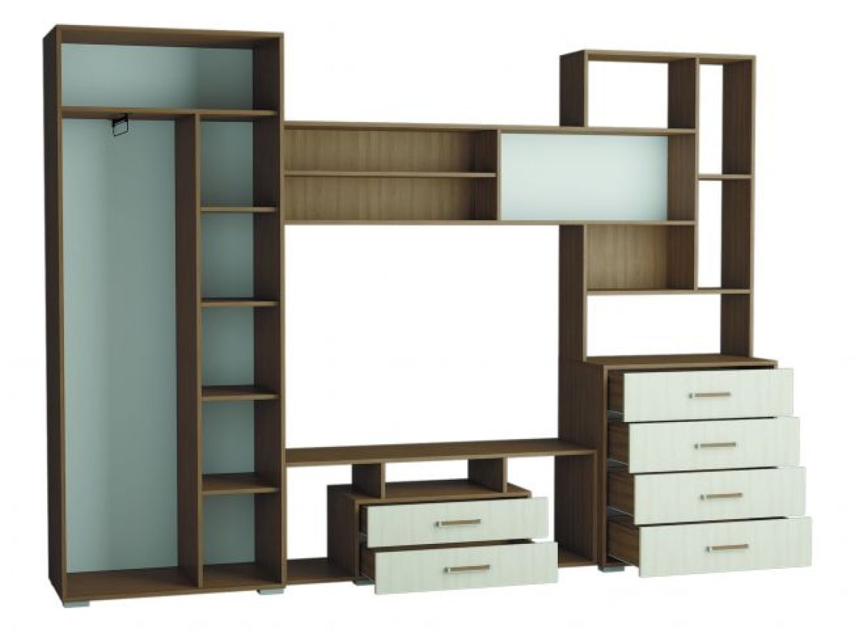 Гостиная ЕВРОПА-1 (дуб крафт белый) | фото 2