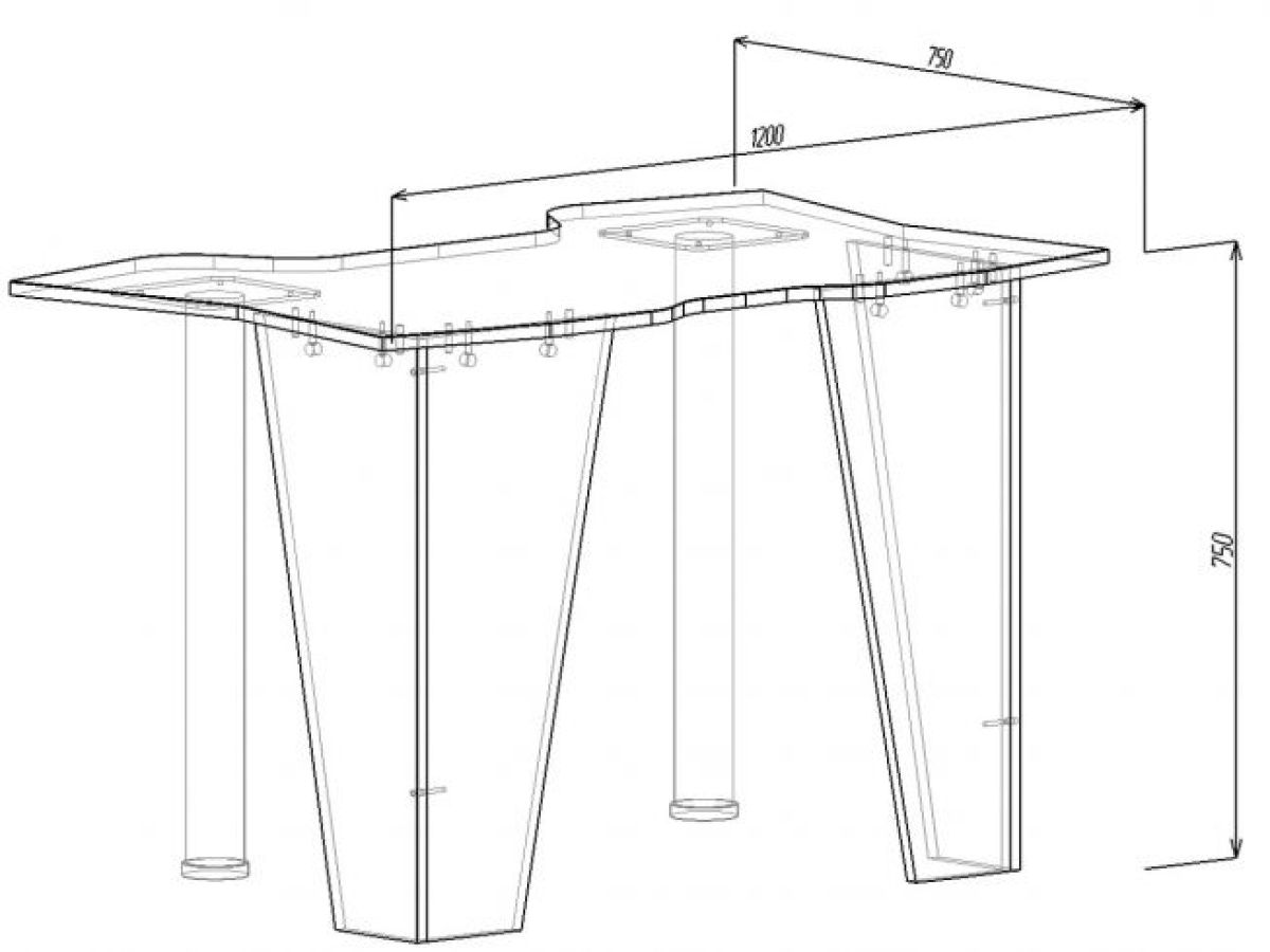 Компьютерный стол КЛ №9.1 | фото 6