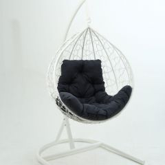 Подвесное кресло-кокон Бароло (белый/белый) | фото 11