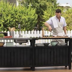 Столик для барбекю 415 Л (Unity Chef 415 L) графит | фото 4