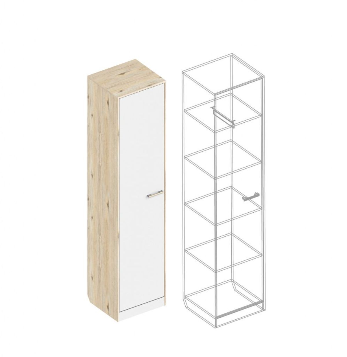 Прихожая "Милана" (модульная) | фото 3