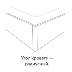 Кровать "СА-23" Александрия БЕЗ основания (МДФ/ткань) 1600х2000 | фото 3