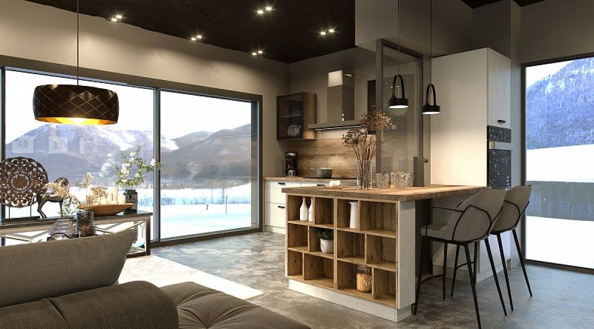 Кухонный гарнитур Фиджи (модульный) ГРАФИТ | фото 2