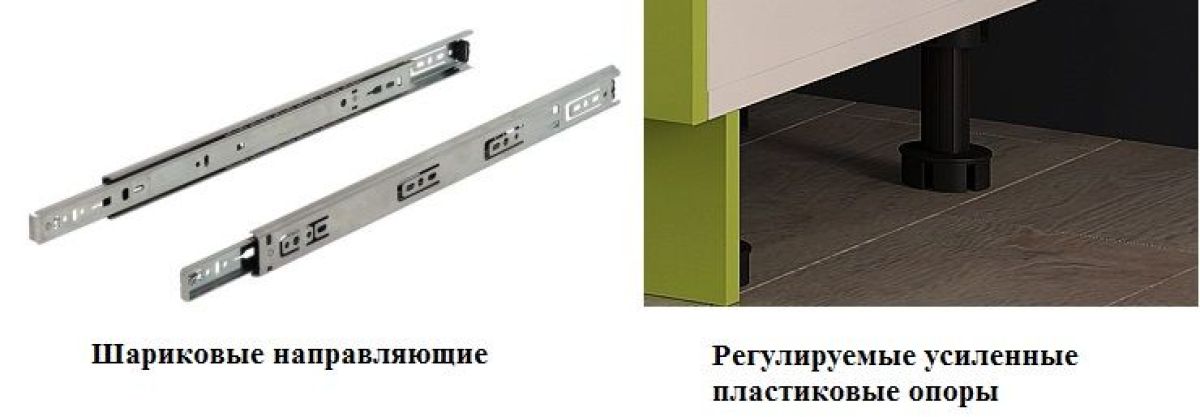 Кухонный гарнитур Фиджи (модульный) ГРАФИТ | фото 11