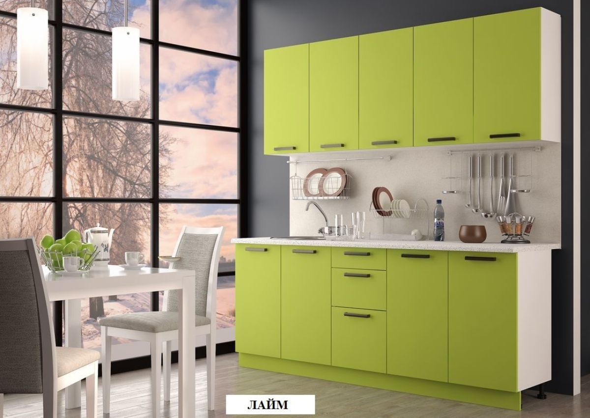 Кухонный гарнитур Фиджи (модульный) ГРАФИТ | фото 17