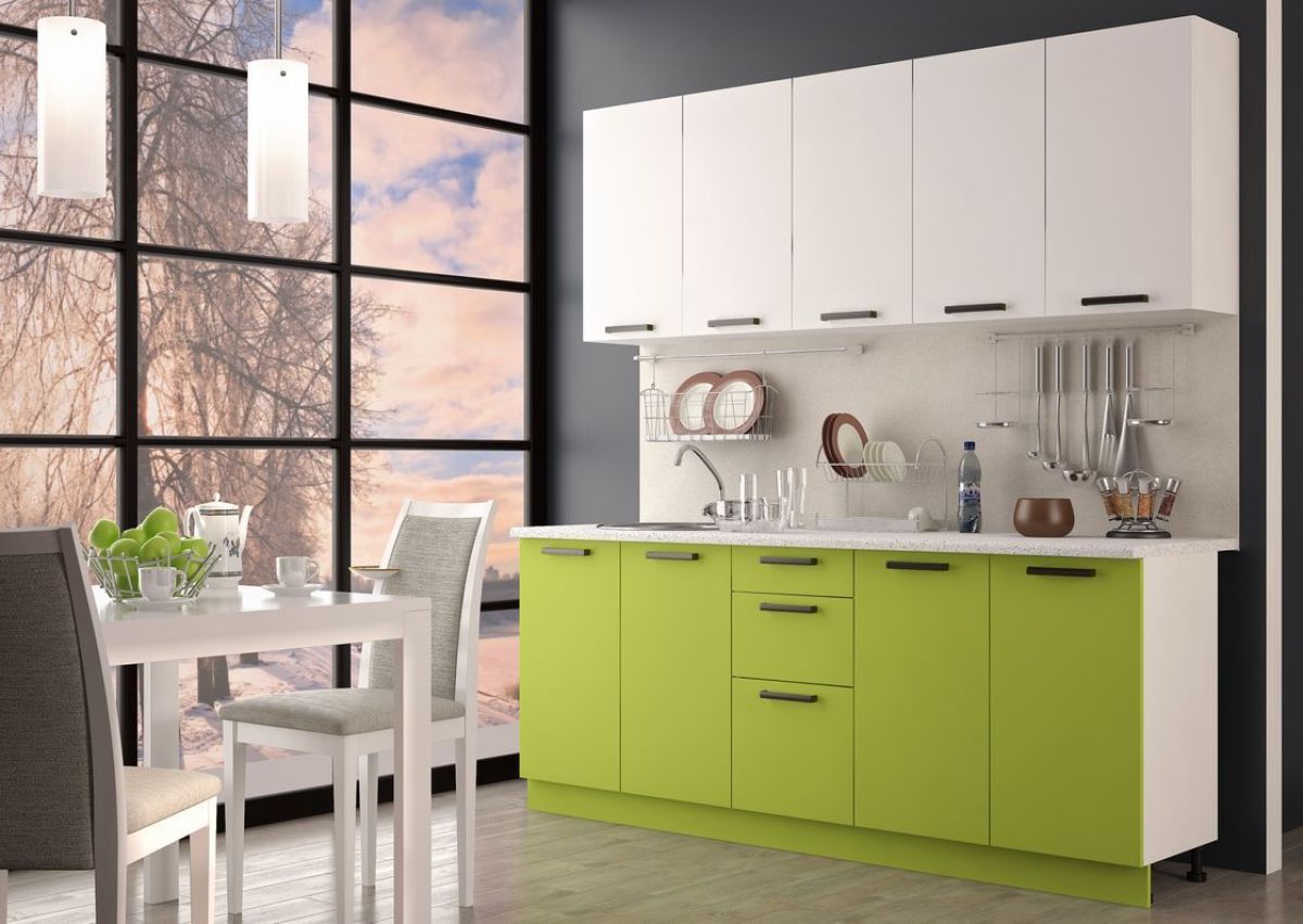 Кухонный гарнитур Фиджи (модульный) ГРАФИТ | фото 20