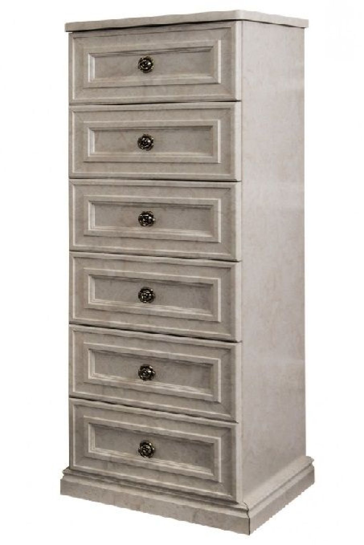 Комод высокий 6 ящиков Афина (крем корень) | фото 2