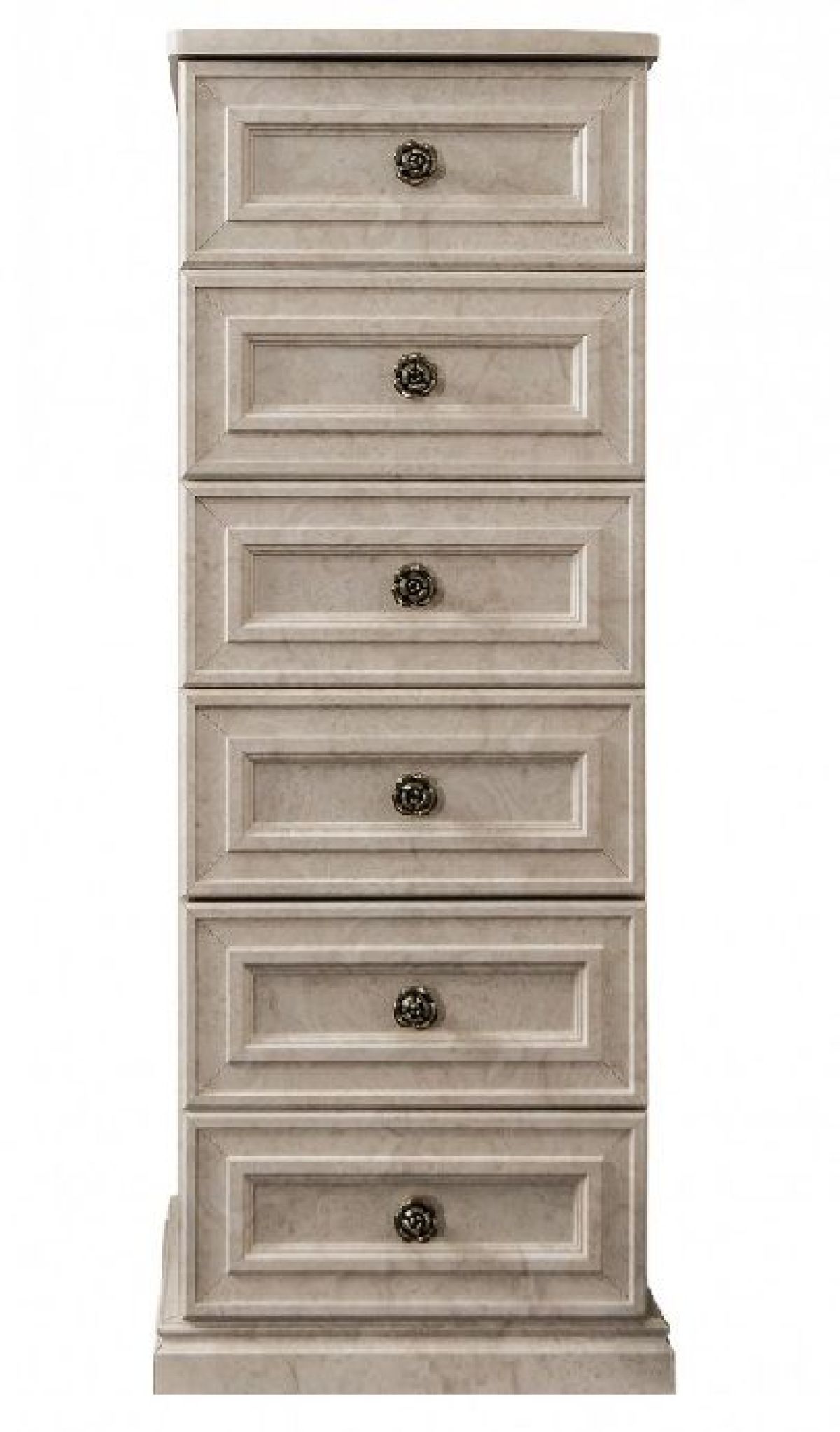 Комод высокий 6 ящиков Афина (крем корень) | фото 3