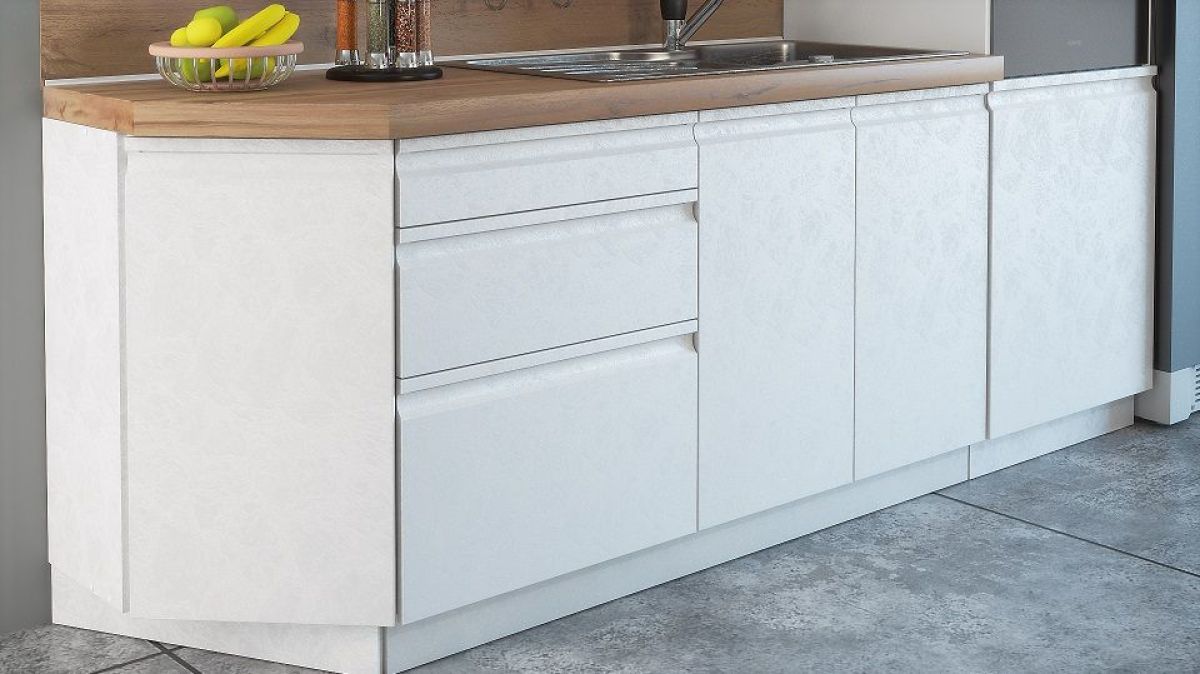 Кухонный гарнитур Бронкс (модульный) Бетон | фото 9