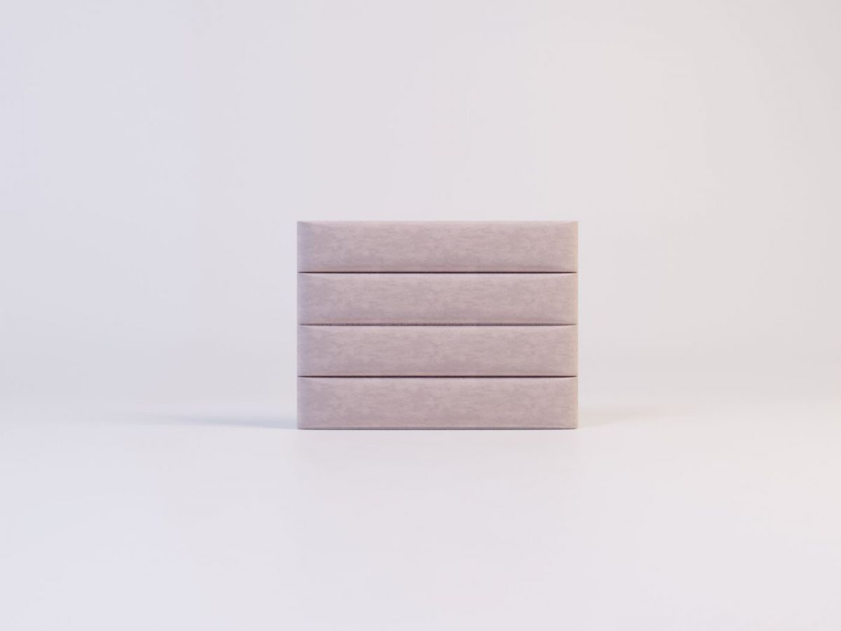 Мягкие панели ПОЛОСЫ ПРЯМЫЕ 15*90 (4 шт.) для спальни | фото 20