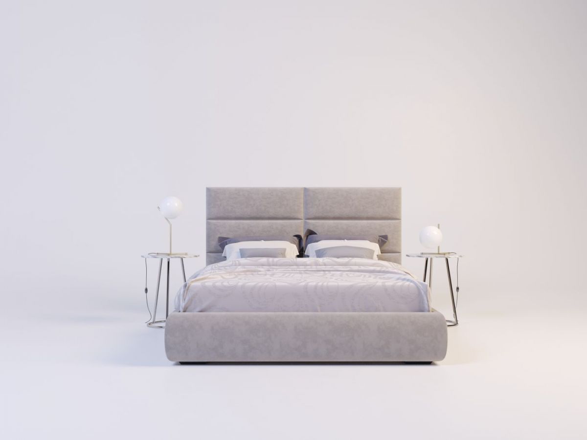 Мягкие панели ПОЛОСЫ ПРЯМЫЕ 30*90 (4 шт.) для спальни | фото 7