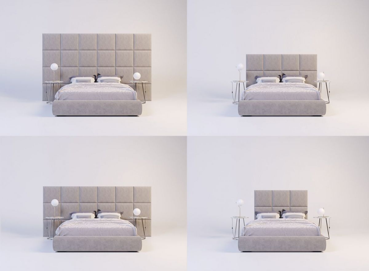 Мягкие панели КВАДРАТЫ 50*50 (2 шт.) для гостиной | фото 3