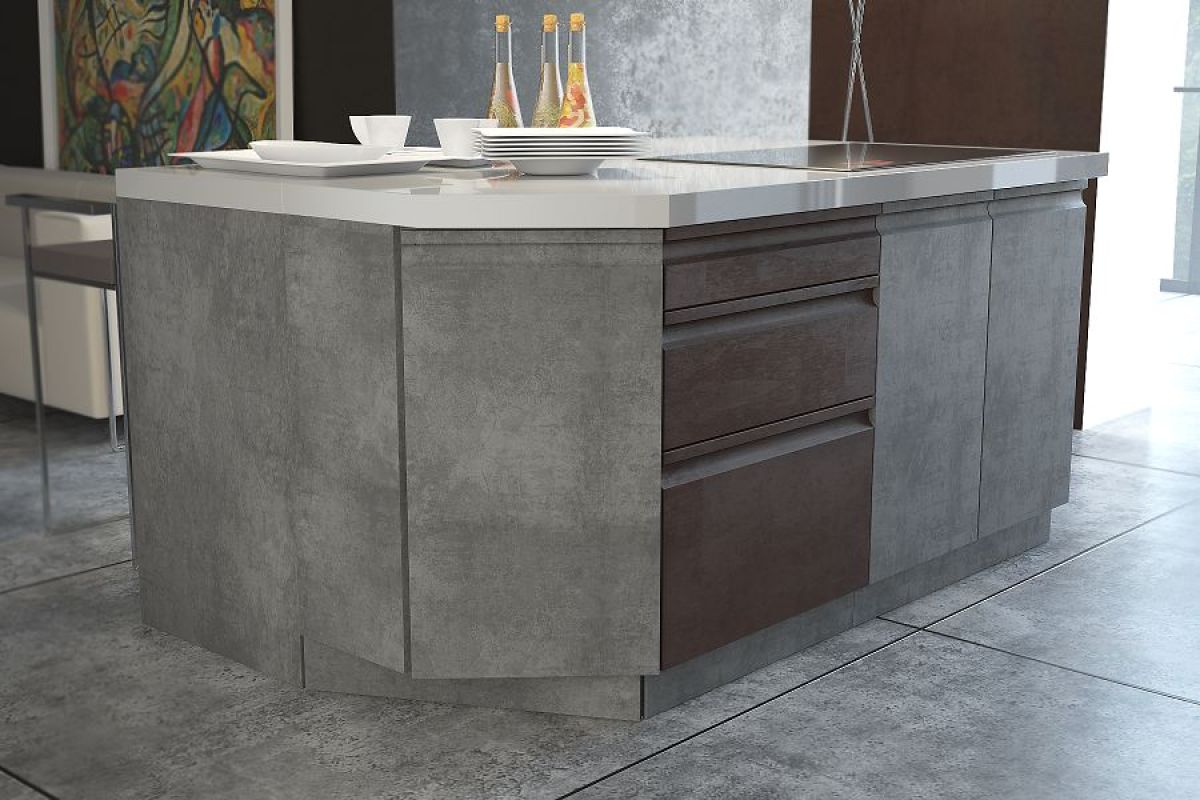 Кухонный гарнитур Бронкс (модульный) Доломит | фото 10