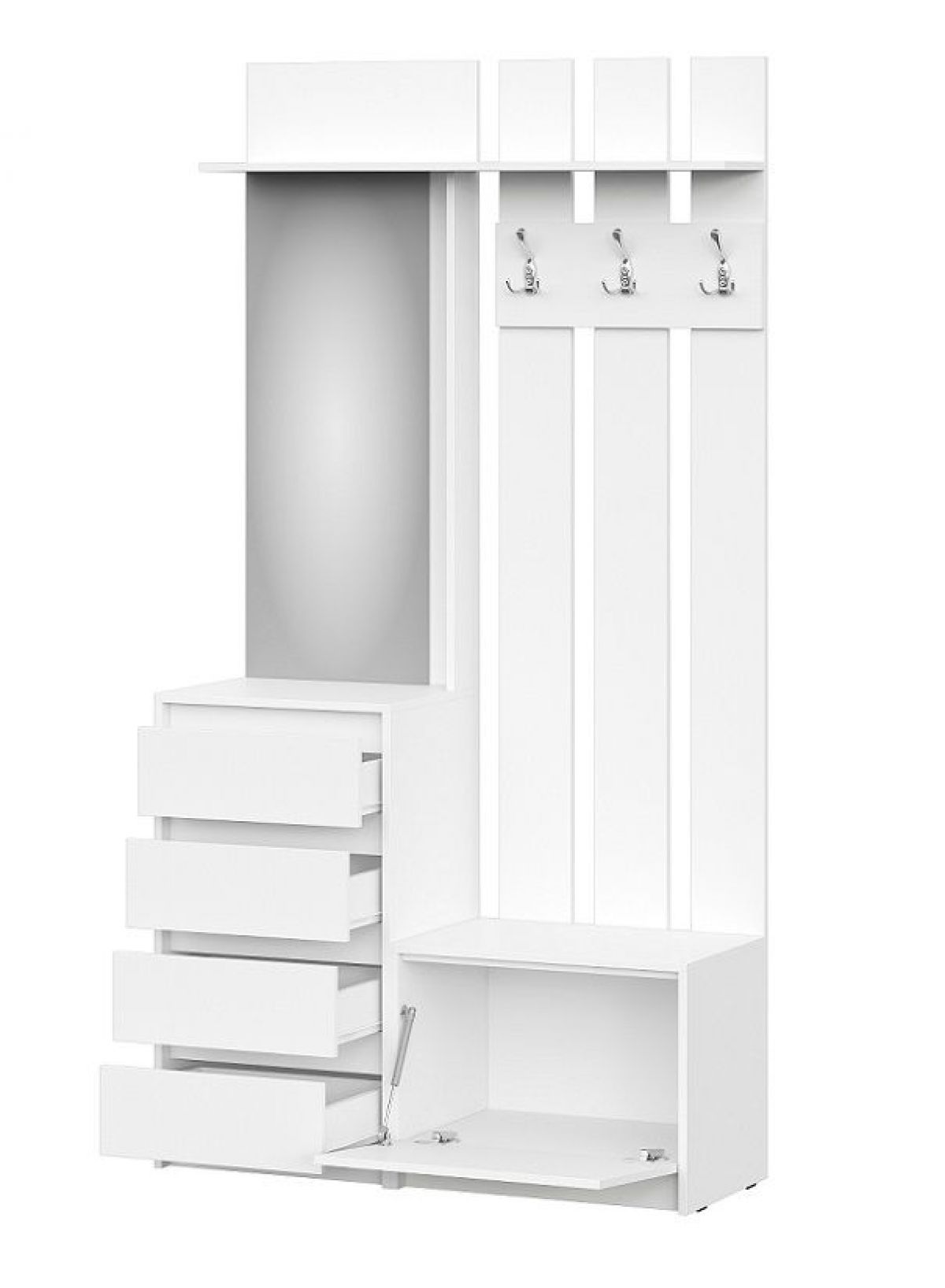 АЙДЕН ВШ06-1100 Прихожая (белый) | фото 2