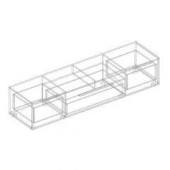 ВИТА Тумба ТВ 2000 (темно серый) | фото 2