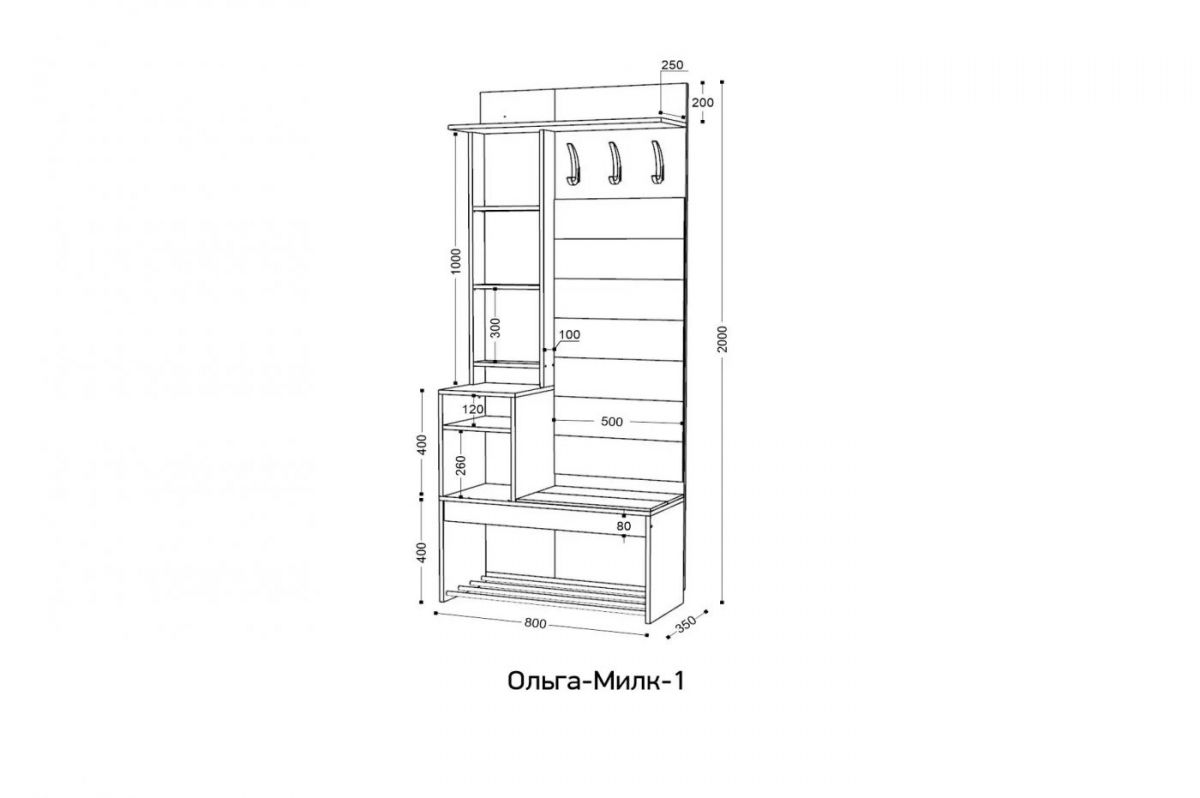 ОЛЬГА-МИЛК 1 Прихожая | фото 2
