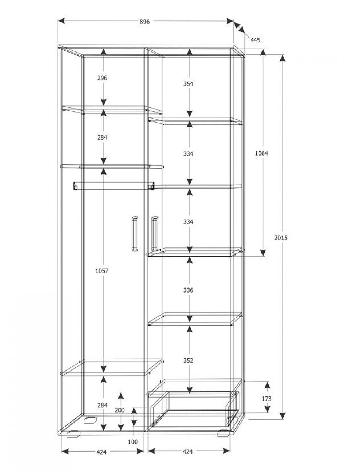Подростковая Юпитер (модульная) | фото 25