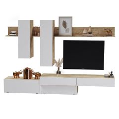 ФРИДА Гостиная (Вотан/Белый глянец) | фото 2