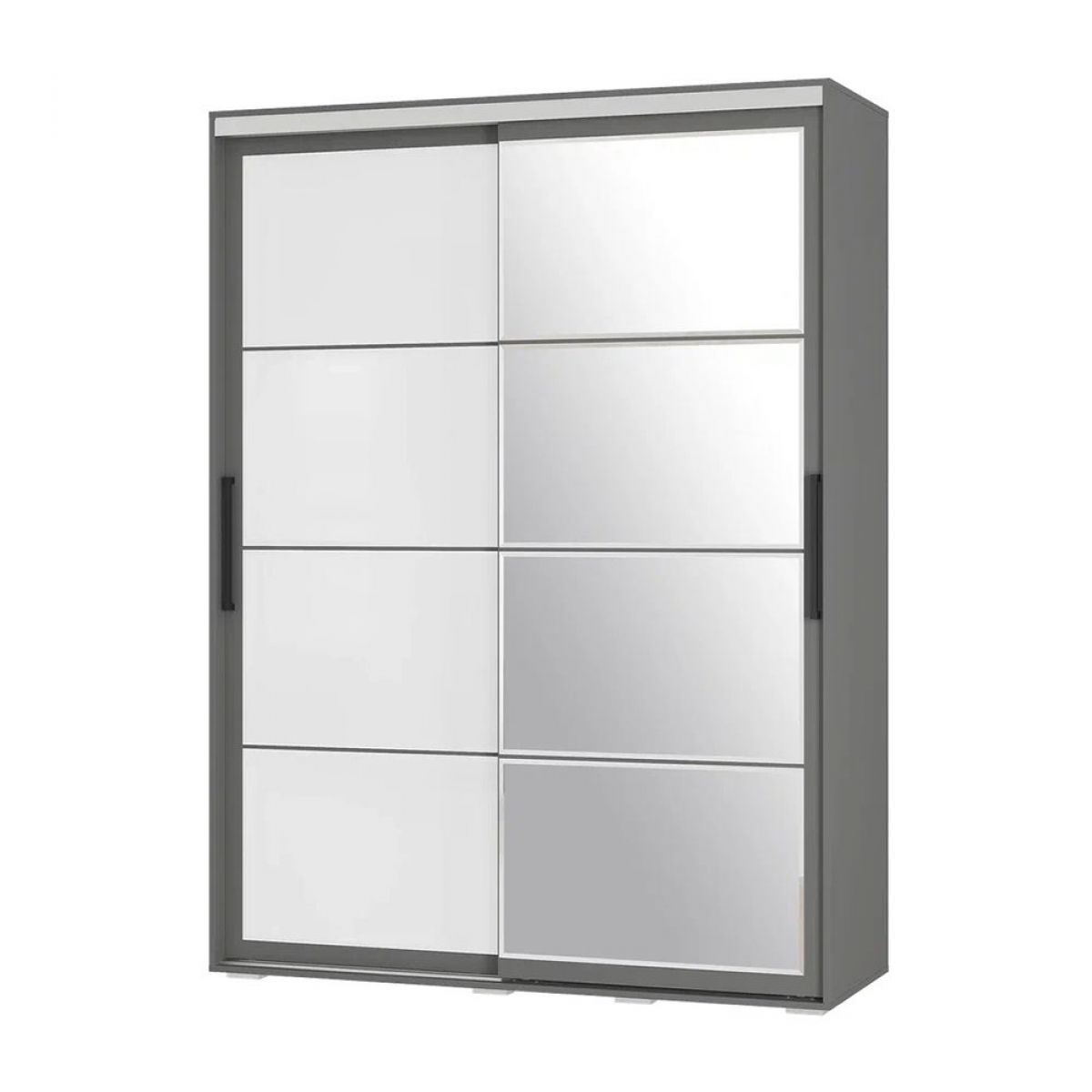 Шкаф-купе Крафт-6 1.6 м ШКК-06 (графит) | фото 3