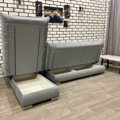 Диван Сноуден с оттоманкой (Snowden) ППУ | фото 7