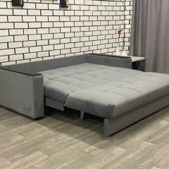 Диван Аккордеон 1280*2000 НПБ подлокотник ПРЯМОЙ накладки МДФ | фото 2