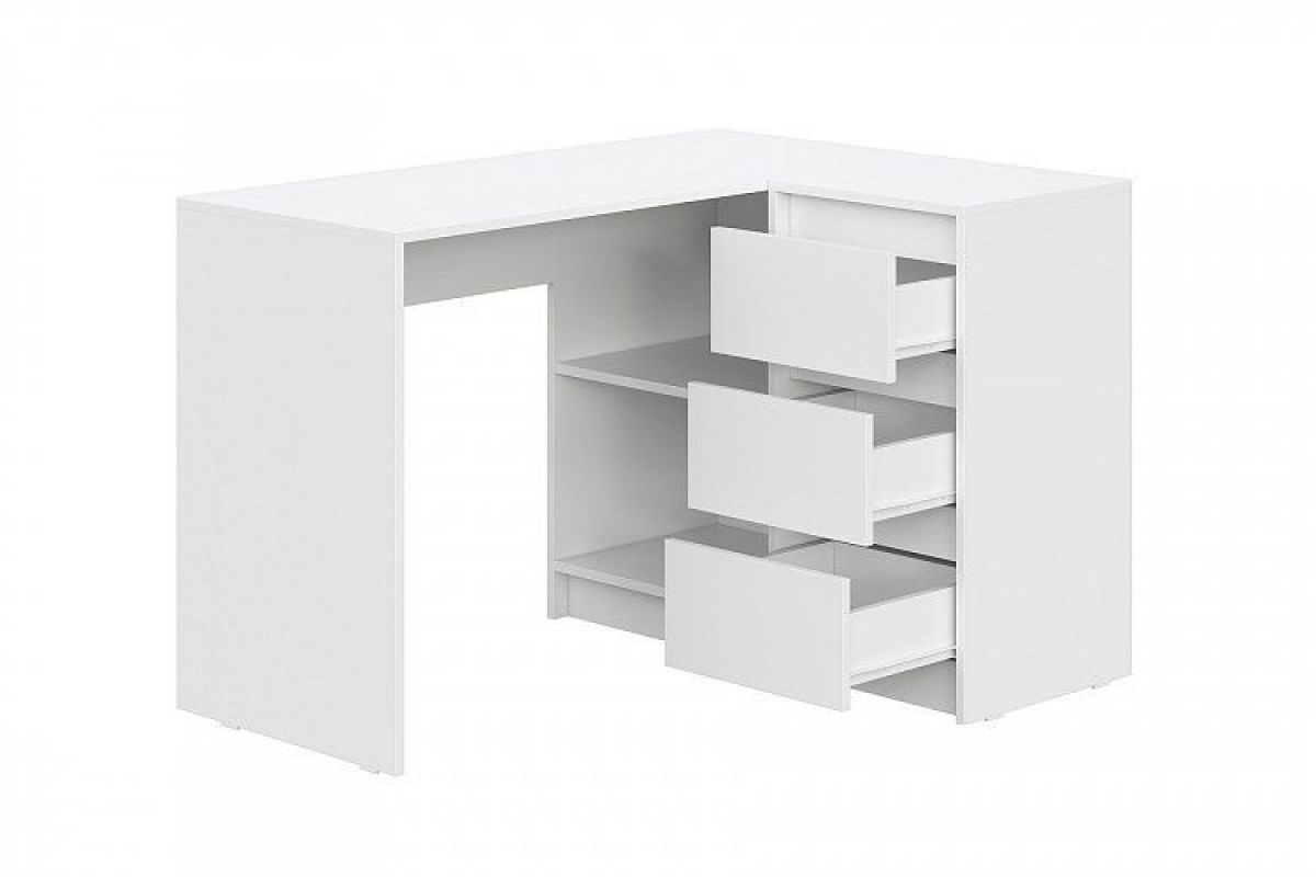 АЙДЕН СТП06-900 Стол письменный угловой (белый) | фото 2
