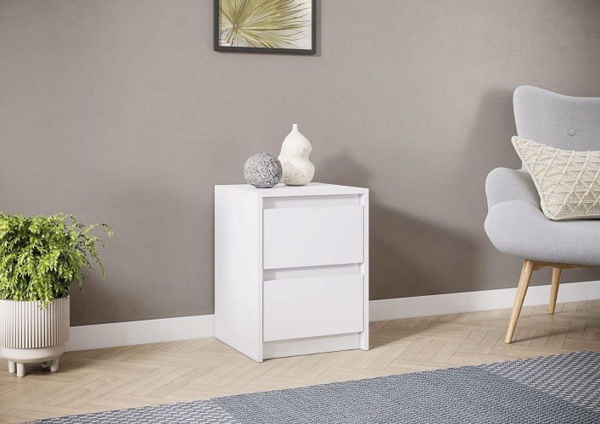 АЙДЕН ТБ06-400 Тумба прикроватная (белый) | фото 3