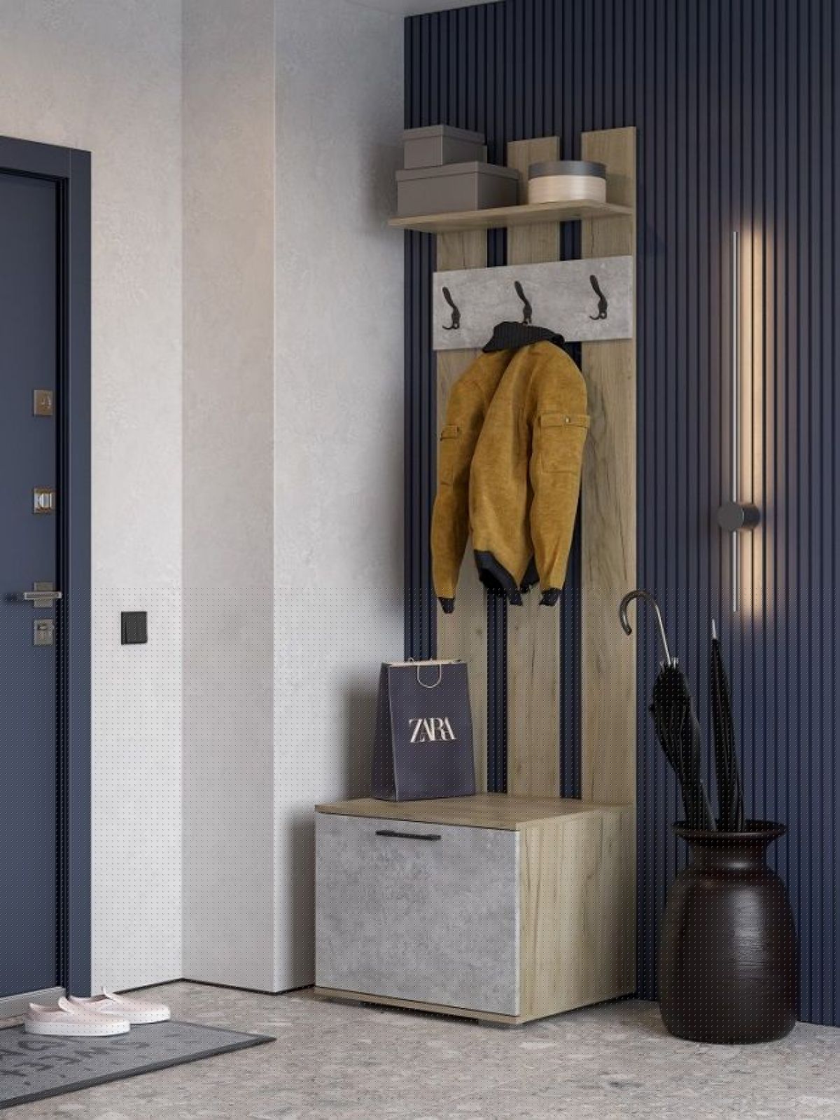 Бостон Прихожая (модульная) | фото 11