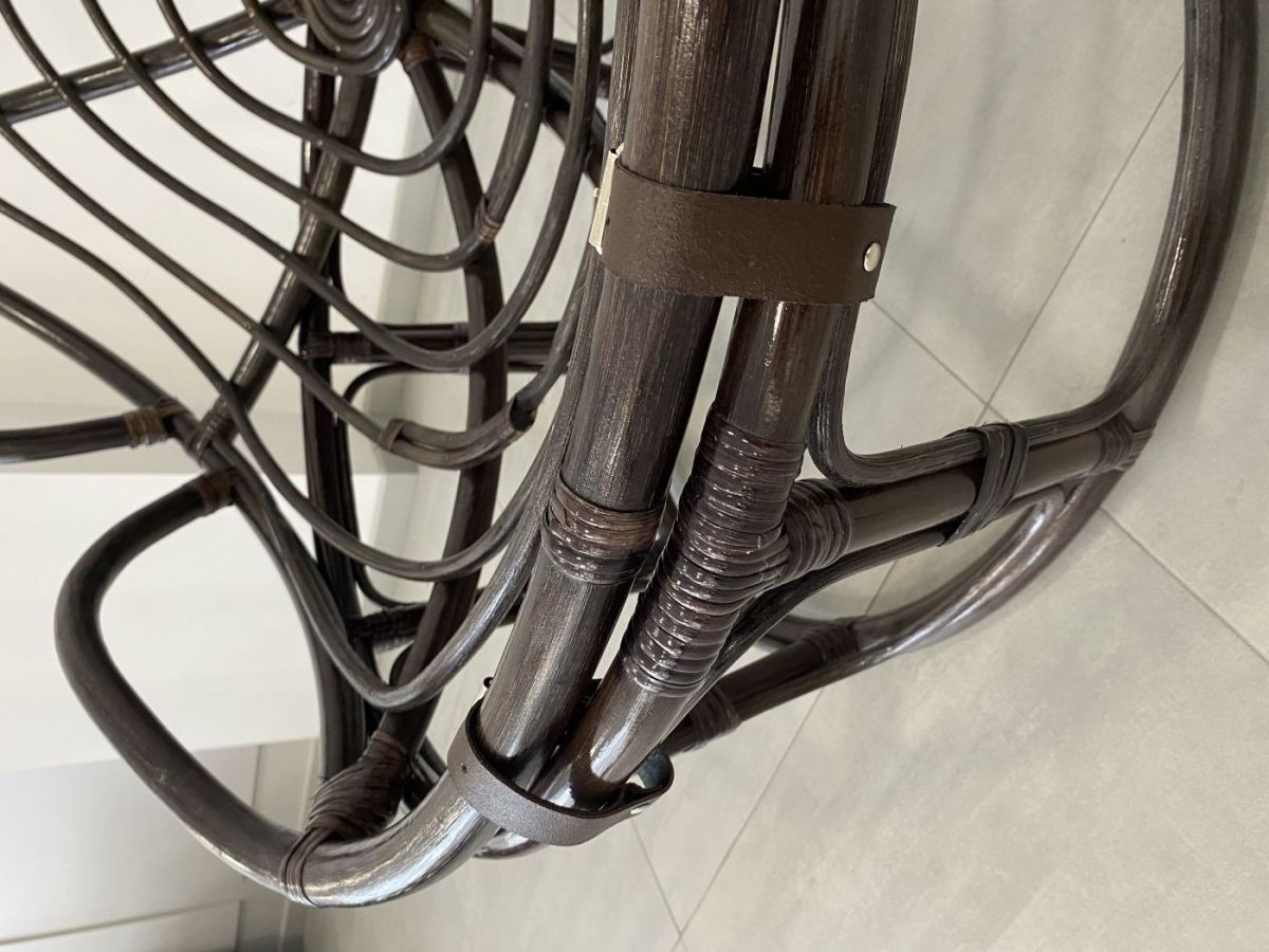 Кресло Папасан Челси 23/03 (Темно-коричневый) | фото 4