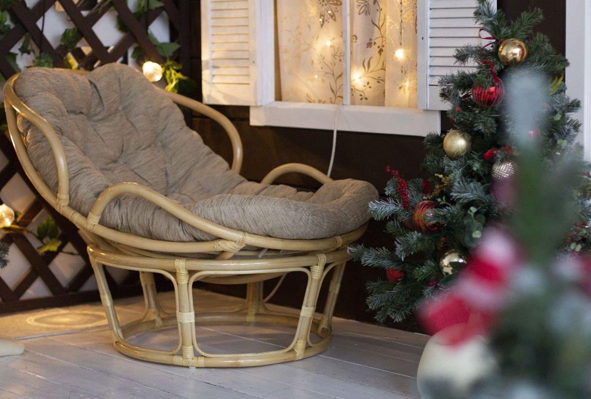 Кресло Папасан Челси 23/03 (Натуральный) | фото 6