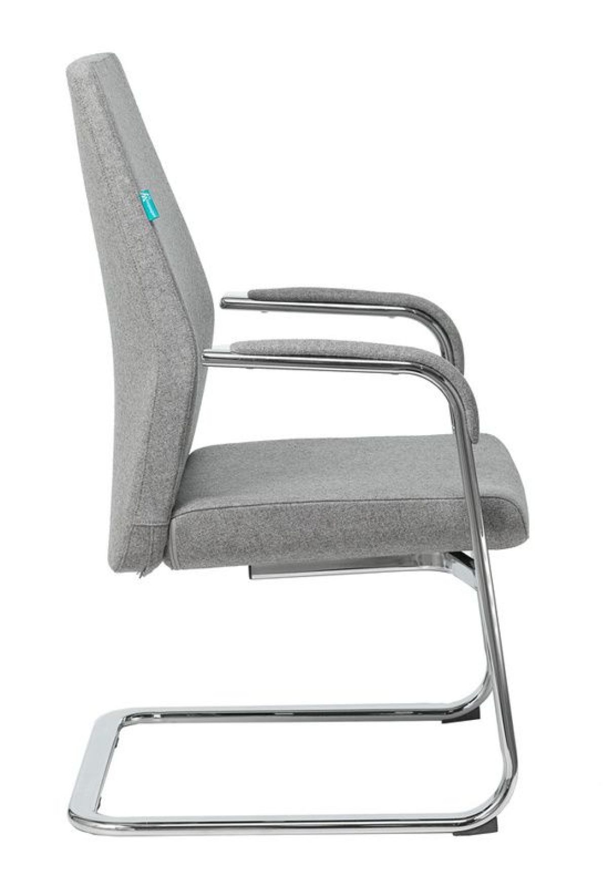 Кресло Бюрократ _JONS-LOW-V/CASHGREY серый | фото 3