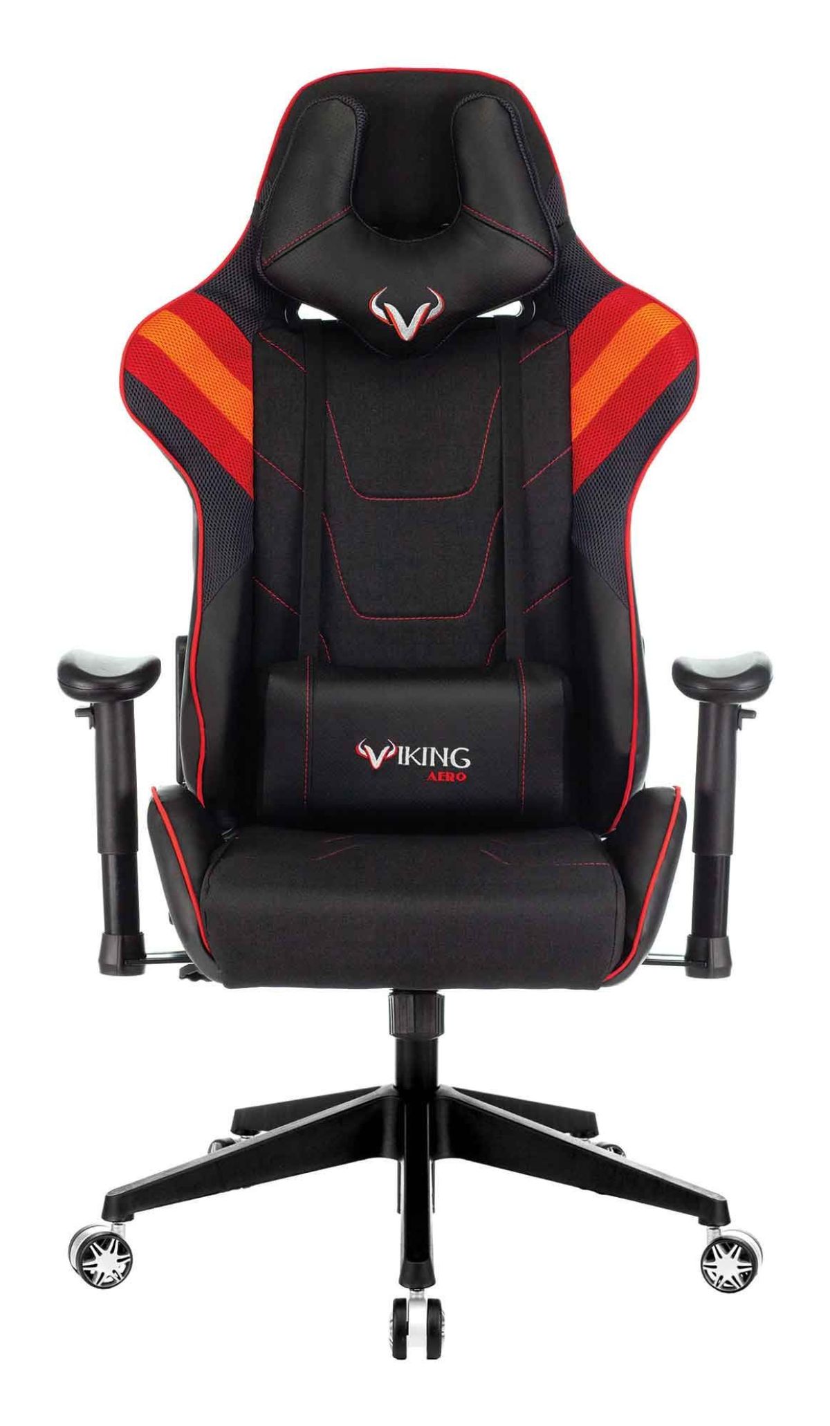 Кресло игровое Бюрократ VIKING 4 AERO RED черный/красный | фото 3