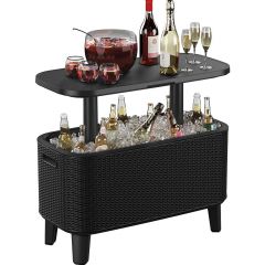 Стол Беви Бар (Bevy Bar Large Cool Bar), графит | фото 3