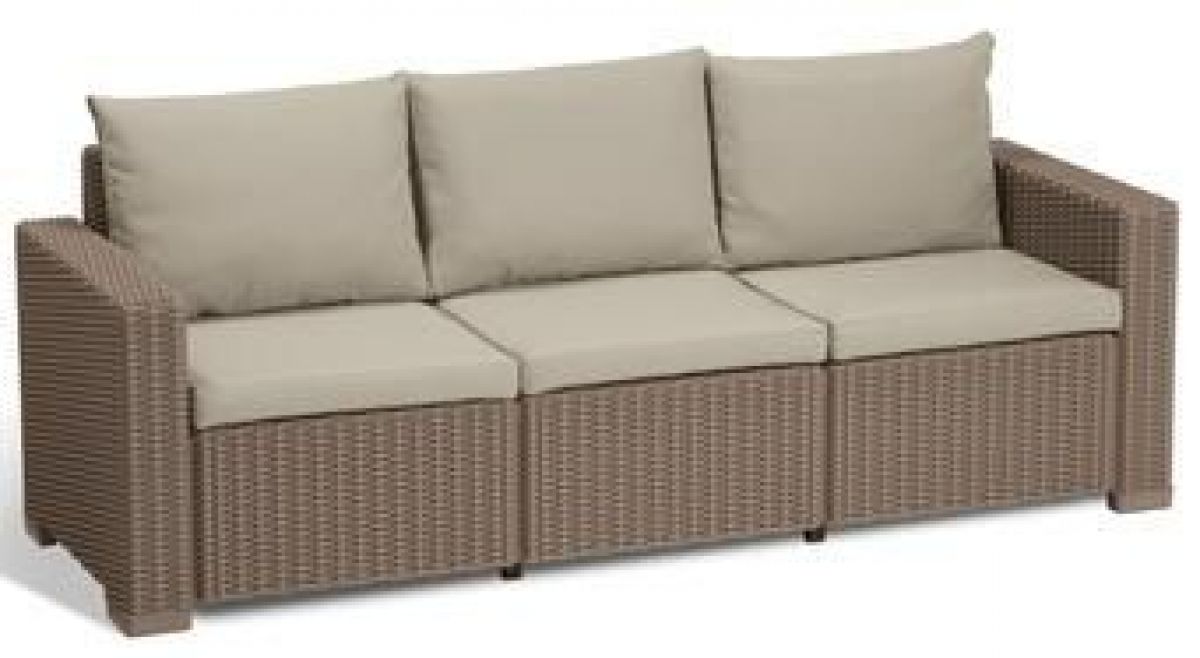 Диван Калифорния 3-х местный (California 2 Sofa), капучино | фото 2